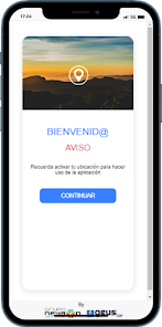 Pantalla de la aplicación Geus TEC